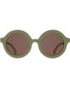 Babiators Occhiali da Sole Round - Wild Moss - Lenti Scure - 100% Protezione UV Occhiali da Sole