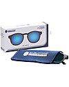 Babiators Occhiali da Sole The Agent, Blue Collection, Montatura Nero/Lenti Blu - Lenti Polarizzate, 100% Protezione UV Occhiali da Sole