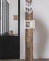 Baby Art Baby Art Cornice Impronta Singola Tiny Style - Bianco e Legno Album e Cofanetti