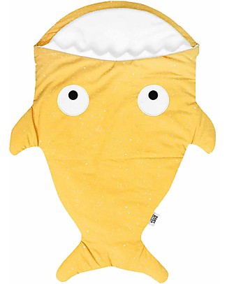 Baby Bites Sacco Nanna Estivo Squalo Bimbi - Giallo Costellazioni - Cotone Bio Sacchi Nanna