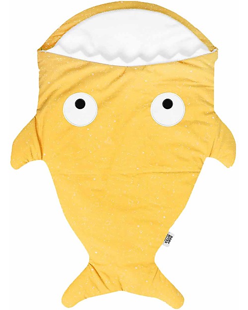 Baby Bites Sacco Nanna Estivo Squalo Bimbi - Giallo Costellazioni - Cotone Bio - TOG 2.5 Sacchi Nanna