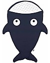 Baby Bites Sacco Passeggino Squalo Imbottito - Blu Navy - Cotone Bio - TOG 1.0 Sacchi Nanna