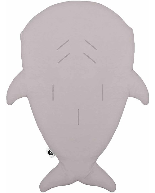 Baby Bites Sacco Passeggino Squalo Imbottito Grigio Pietra