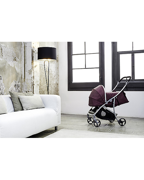 Baby Home Kit Carrozzina per Passeggino Baby Home Vida, Viola - Per usare il passeggino fin dalla nascita! Carrozzine e Navicelle