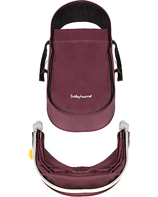Baby Home Kit Carrozzina per Passeggino Baby Home Vida, Viola - Per usare il passeggino fin dalla nascita! Carrozzine e Navicelle