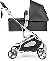 Baby Home Passeggino con Carrozzina Vida Plus, Black - Dalla nascita a 15 kg! Carrozzine e Navicelle