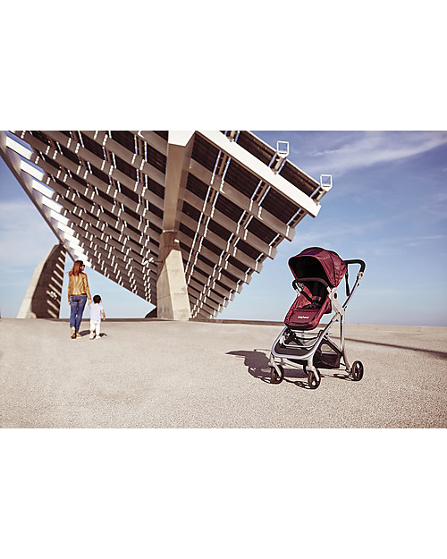 Baby Home Passeggino con Carrozzina Vida Plus, Black - Dalla nascita a 15 kg! Carrozzine e Navicelle