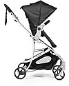 Baby Home Passeggino con Carrozzina Vida Plus, Black - Dalla nascita a 15 kg! Carrozzine e Navicelle