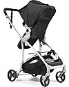 Baby Home Passeggino con Carrozzina Vida Plus, Black - Dalla nascita a 15 kg! Carrozzine e Navicelle