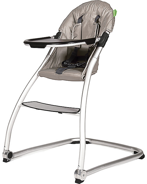 Baby Home Seggiolone Taste Sabbia - Leggero e Salva Spazio! Seggioloni Pappa