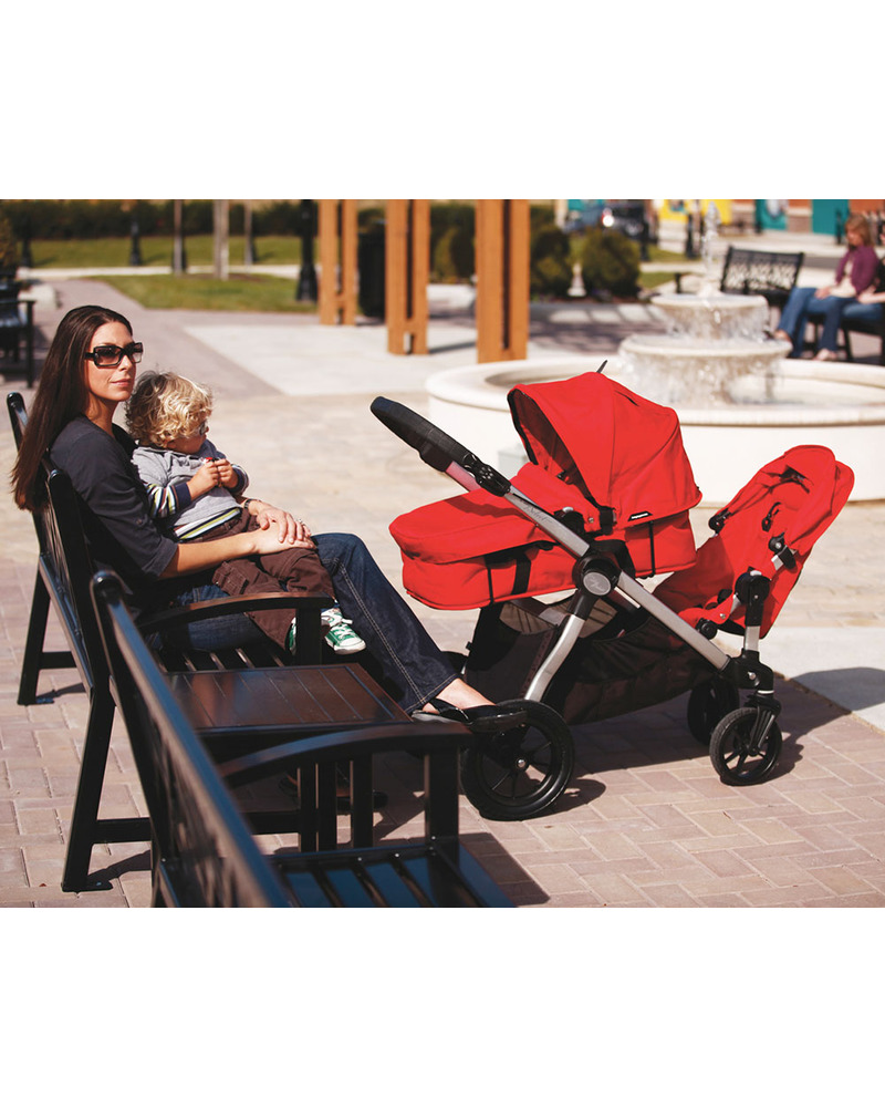 NAVICELLA DELUXE PRAM Baby Jogger COME NUOVA per neonato sepia navetta  culla EUR 100,00 - PicClick IT