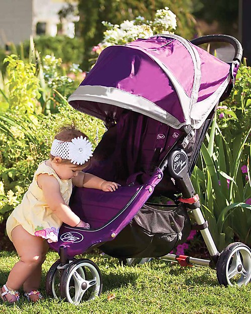 Baby Jogger OUTLET Passeggino City Mini™ 3 - Sabbia/Grigio - Leggero e compatto - Si chiude con una mano! - Pezzo di showroom Passeggini Leggeri