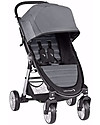 Baby Jogger Passeggino City Mini 2 - Grigio Chiaro - 4 Ruote e Poco Ingombro! Passeggini Leggeri