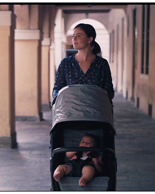 Baby Jogger Passeggino City Mini 2 - Grigio Chiaro - 4 Ruote e Poco Ingombro! Passeggini Leggeri