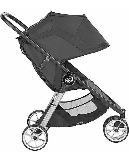 Baby Jogger Passeggino City Mini 2, Nero- 3 ruote, ideale per la