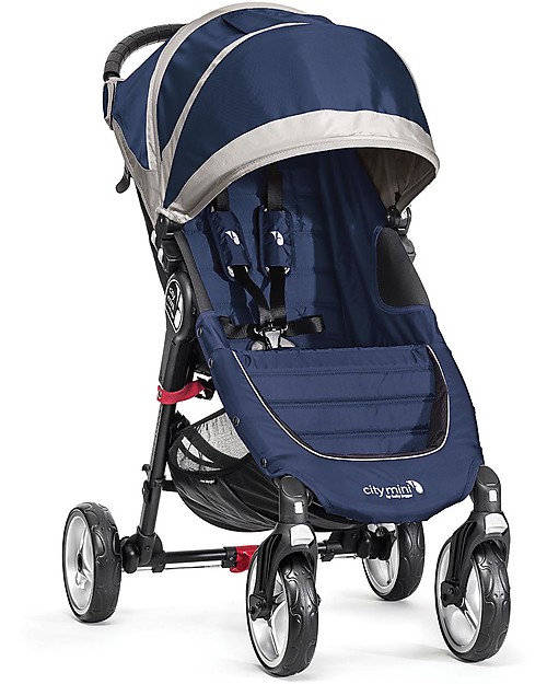 Baby Jogger Passeggino City Mini 4 - Cobalto - Leggero e compatto - Si chiude con una mano Passeggini Leggeri