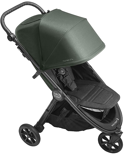 Baby Jogger Passeggino City Mini GT2, Verde Scuro - 3 Ruote, Maneggevole in Ogni Terreno! Passeggini Leggeri