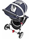 Baby Jogger Passeggino City Mini™ 3 - Blu Navy/Grigio - Leggero e compatto - Si chiude con una mano! Passeggini Leggeri
