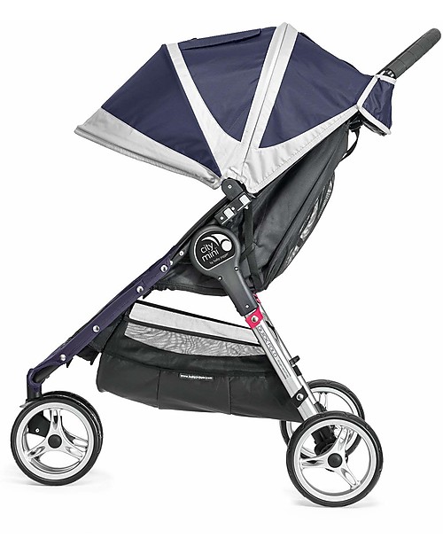Baby Jogger Passeggino City Mini™ 3 - Blu Navy/Grigio - Leggero e compatto - Si chiude con una mano! Passeggini Leggeri