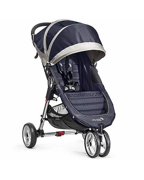 Baby Jogger Passeggino City Mini™ 3 - Blu Navy/Grigio - Leggero e compatto - Si chiude con una mano! Passeggini Leggeri
