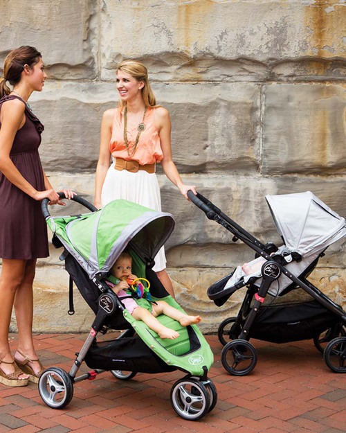 Baby Jogger Passeggino City Mini™ 3 - Lime/Grigio - Leggero e compatto - Si chiude con una mano! Passeggini Leggeri