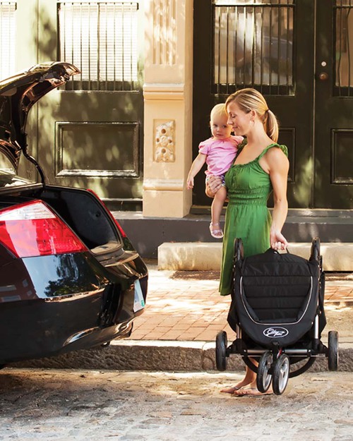 Baby Jogger Passeggino City Mini™ 3 - Lime/Grigio - Leggero e compatto - Si chiude con una mano! Passeggini Leggeri