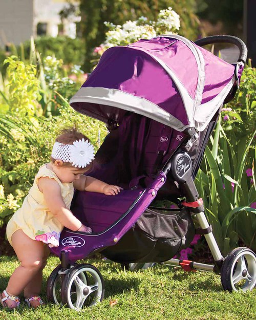 Baby Jogger Passeggino City Mini™ 3 - Lime/Grigio - Leggero e compatto - Si chiude con una mano! Passeggini Leggeri