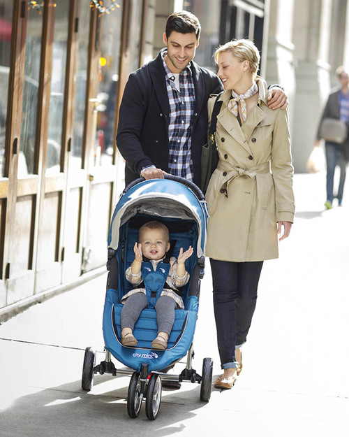 Baby Jogger Passeggino City Mini™ 3 - Lime/Grigio - Leggero e compatto - Si chiude con una mano! Passeggini Leggeri