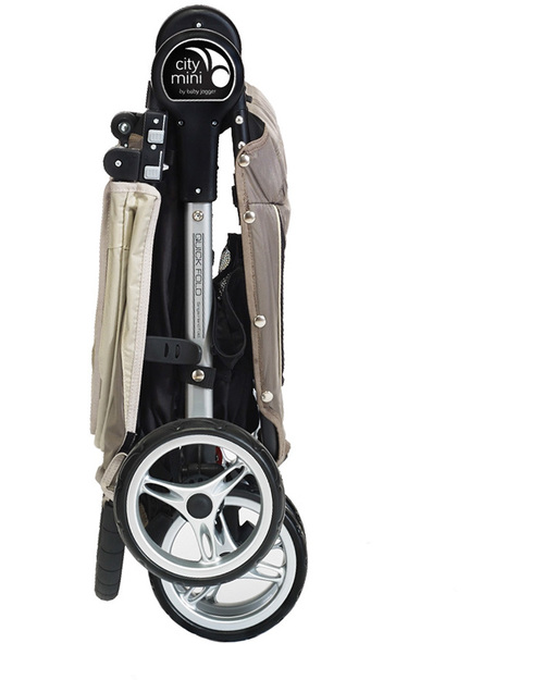 Baby Jogger Passeggino City Mini™ 3 - Sabbia/Grigio - Leggero e compatto - Si chiude con una mano! Passeggini Leggeri