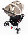Baby Jogger Passeggino City Mini™ 3 - Sabbia/Grigio - Leggero e compatto - Si chiude con una mano! Passeggini Leggeri