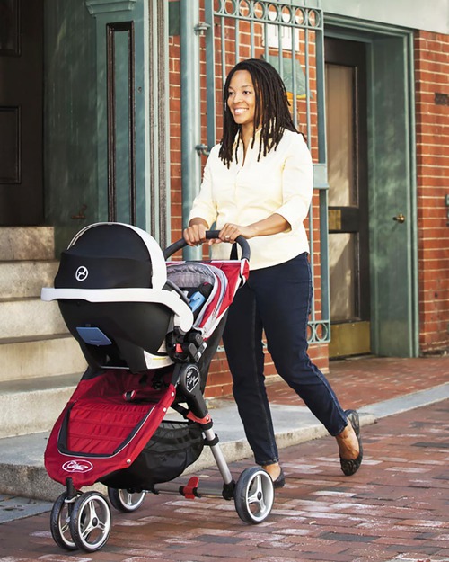 Baby Jogger Passeggino City Mini™ 3 - Sabbia/Grigio - Leggero e compatto - Si chiude con una mano! Passeggini Leggeri