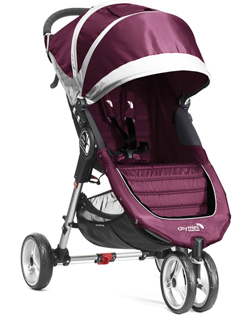 Baby Jogger Passeggino City Mini™ 3 - Viola/Grigio - Leggero e compatto - Si chiude con una mano! Passeggini Leggeri