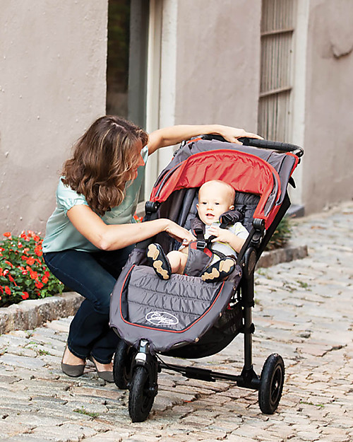 Baby Jogger Passeggino City Mini™ GT - Antracite/Denim - Per tutti i terreni, maneggevole - Si chiude con una mano! Passeggini Leggeri