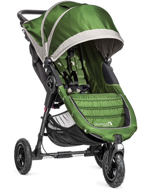Baby Jogger Passeggino City Mini™ GT - Lime/Grigio - Per tutti i terreni, maneggevole - Si chiude con una mano! Passeggini Leggeri