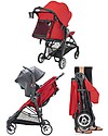 Baby Jogger Passeggino City Mini™ Zip - Rosso - Compatto, leggero, si chiude con una mano! Passeggini Leggeri