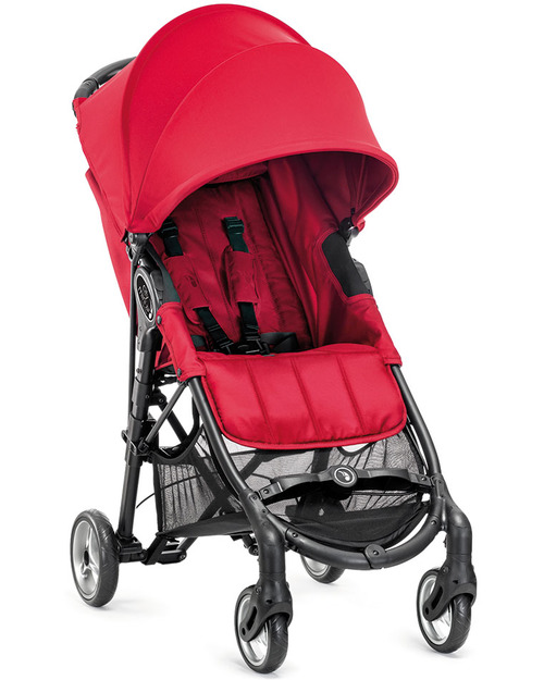 Baby Jogger Passeggino City Mini™ Zip - Rosso - Compatto, leggero, si chiude con una mano! Passeggini Leggeri