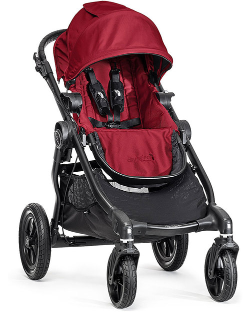 Baby Jogger Passeggino City Select® Combinabile - Rosso - 16 configurazioni - sistema brevettato Passeggini Classici