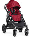 Baby Jogger Passeggino City Select® Combinabile - Rosso - 16 configurazioni - sistema brevettato Passeggini Classici