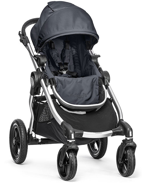 Baby Jogger Passeggino City Select® Combinabile - Titanio - 16 configurazioni - sistema brevettato Passeggini Classici