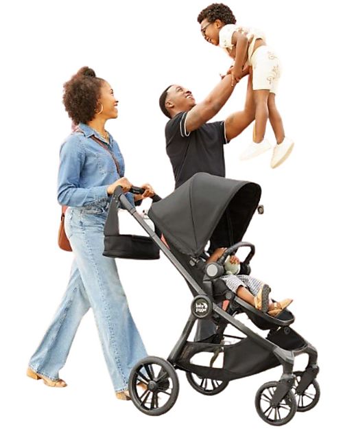 Baby Jogger Passeggino City Sights, Rich Black - Nero - Leggero, per spostarsi con Facilità! Passeggini Classici