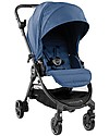 Baby Jogger Passeggino City Tour Lux, Iris - Ultra-Compatto, Reversibile e Leggero! Passeggini Leggeri