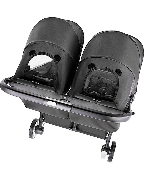 Baby Jogger Passeggino City Tour2 Double, Slate - Anche per Bambini di Diverse Età! Passeggini Gemellari