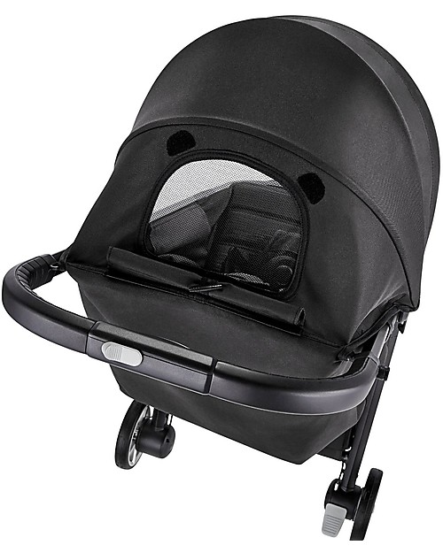 Baby Jogger Passeggino City Tour2 - Pitch Black - Con Maniglione di Sicurezza - Leggero, per Spostarsi con Facilità! Passeggini Leggeri