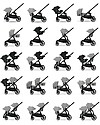 Baby Jogger Passeggino Convertibile Mono/Duo/Triplo City Select Lux - Vinaccia Passeggini Gemellari