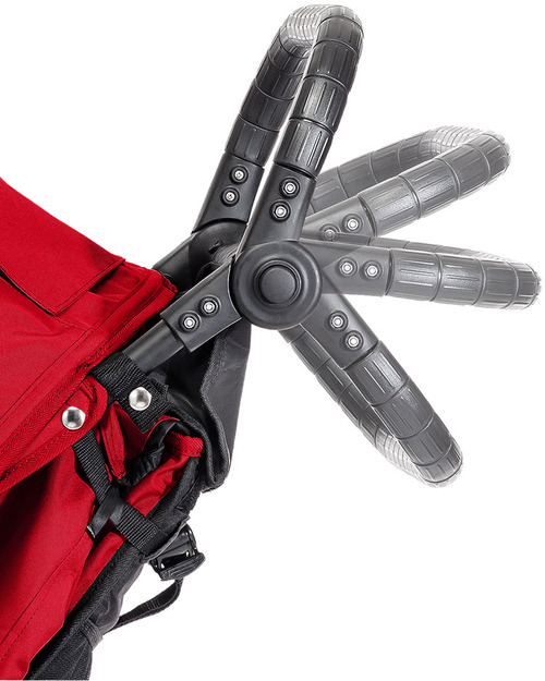 Baby Jogger Passeggino Elite - Rosso - Per tutti i terreni. Si chiude con una mano Passeggini Classici