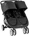 Baby Jogger Passeggino Fratellare City Mini 2 Double - Jet - Mobilità Urbana! Passeggini Gemellari