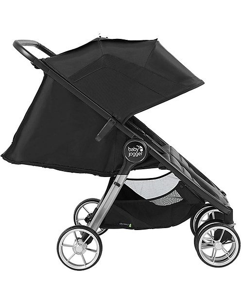 Baby Jogger Passeggino Fratellare City Mini 2 Double - Jet - Mobilità Urbana! Passeggini Gemellari