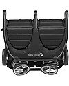 Baby Jogger Passeggino Fratellare City Mini 2 Double - Jet - Mobilità Urbana! Passeggini Gemellari