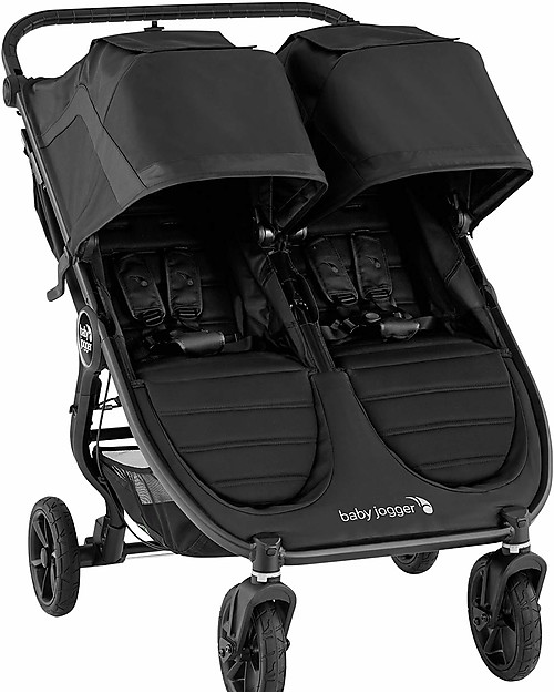 Baby Jogger Passeggino Fratellare City Mini GT2 Double - Jet - per Ogni Terreno! Passeggini Gemellari