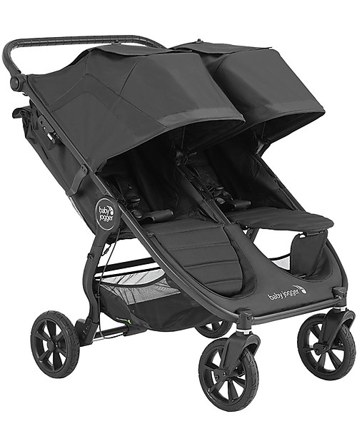 Baby Jogger Passeggino Fratellare City Mini GT2 Double - Jet - per Ogni Terreno! Passeggini Gemellari